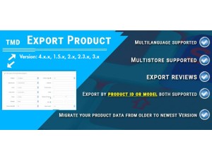 OpenCart XLS Export (1.5.x ,2.x & 3.x,4.x)